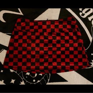 Rare Vintage Freaks In Fur Skirt by Lip Service